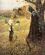 Nesterov, Mikhail The Vision to the Boy Bartholomew Sweden oil painting artist